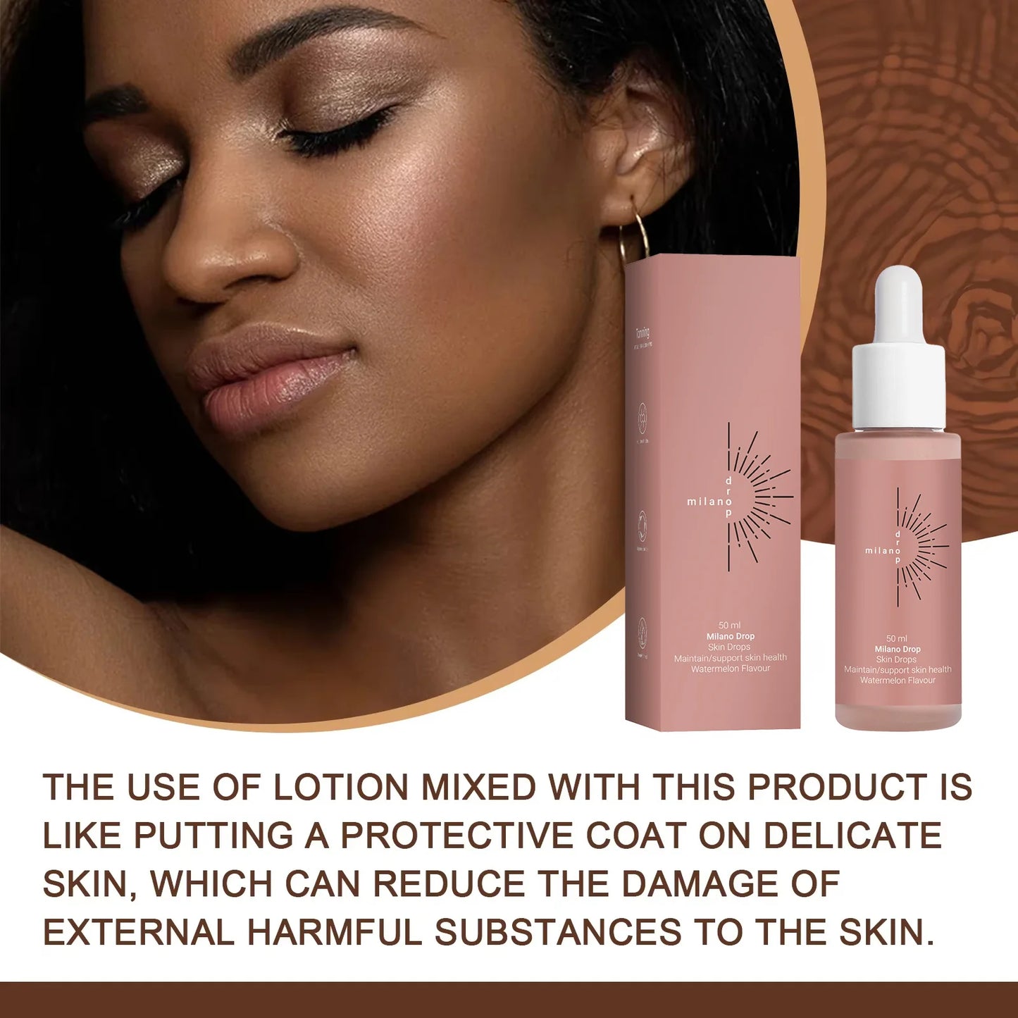 Milano Tanning Face Drops